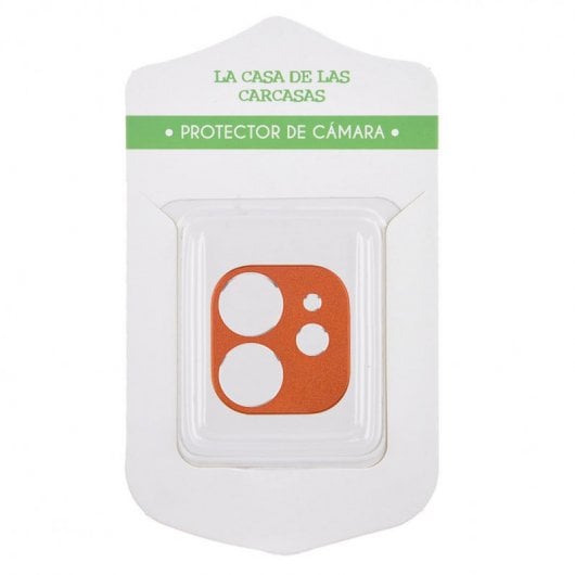 Protector de Cámara Metálico para iPhone 11 Naranja