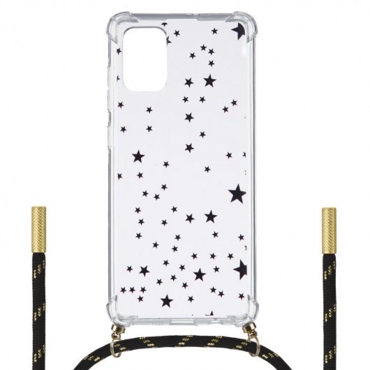Funda Silicona Colgante Estrellas para Samsung Galaxy A51