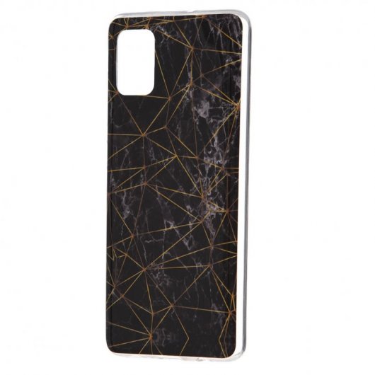 Funda  Mármol Triángulos para Samsung Galaxy A51
