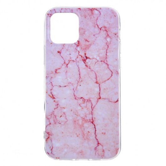 Funda Mármol Rosa para iPhone 12