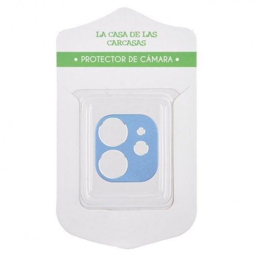Protector de Cámara Azul Claro para iPhone 12