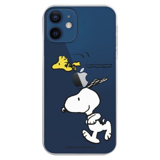 Funda Oficial de Peanuts Woodstock y Snoopy Corriendo Snoopy para iPhone 12