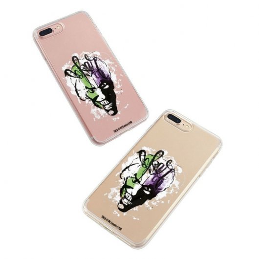 Funda Oficial de DC Comics Joker Rostro Transparente para iPhone 11