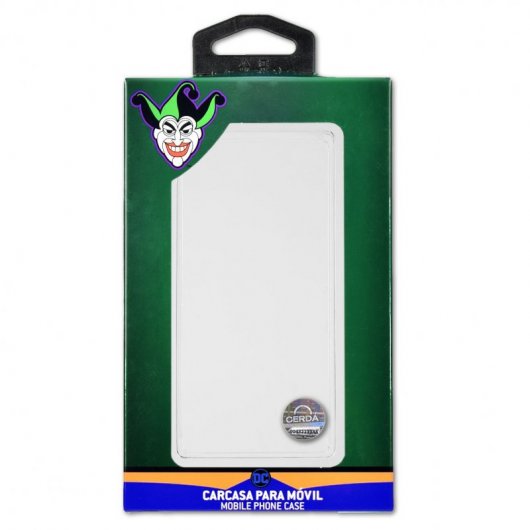 Funda Oficial de DC Comics Joker Rostro Transparente para iPhone 11