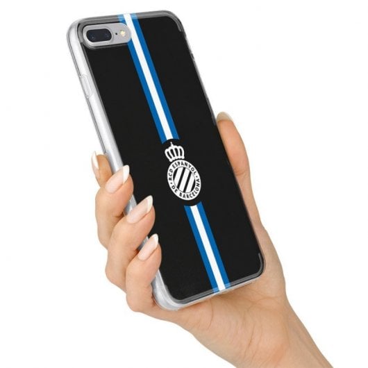 Funda Oficial RCD Espanyol del Espanyol Escudo Blanco para iPhone 11