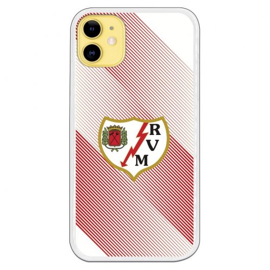 Funda Oficial Rayo Vallecano de Madrid del Rayo Trama Fondo para iPhone 11