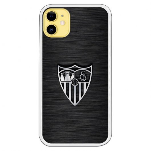 Funda Oficial Sevilla FC del Sevilla Escudo Plata para iPhone 11
