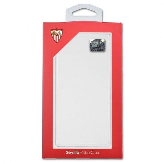 Funda Oficial Sevilla FC del Sevilla Escudo Blanco Fondo Escudo para iPhone 11