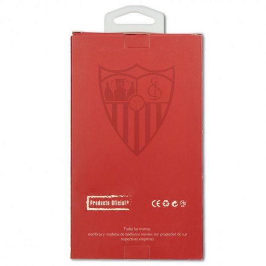 Funda Oficial Sevilla FC del Sevilla Escudo Blanco Fondo Escudo para iPhone 11