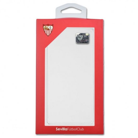 Funda Oficial Sevilla FC del Sevilla sobre Fondo Retro para iPhone 11