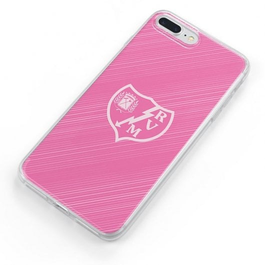 Funda Oficial Rayo Vallecano de Madrid del Rayo Escudo Rosa para iPhone 11