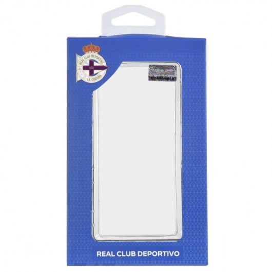 Funda Oficial RC Deportivo de La Coruña del Depor Escudo Blanco Fondo Azul para iPhone 11