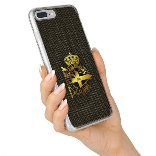 Funda Oficial RC Deportivo de La Coruña del Depor Escudo Oro para iPhone 11