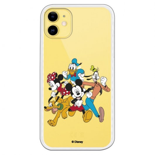 Funda Oficial de Disney Mickey Friends Siluetas Clásicos Disney para iPhone 11