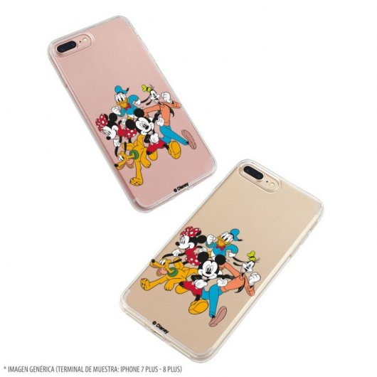 Funda Oficial de Disney Mickey Friends Siluetas Clásicos Disney para iPhone 11