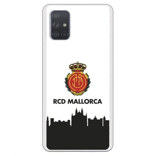 Funda Oficial RCD Mallorca del Mallorca RCD Skyline para Samsung Galaxy A71