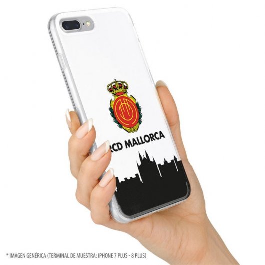 Funda Oficial RCD Mallorca del Mallorca RCD Skyline para Samsung Galaxy A71