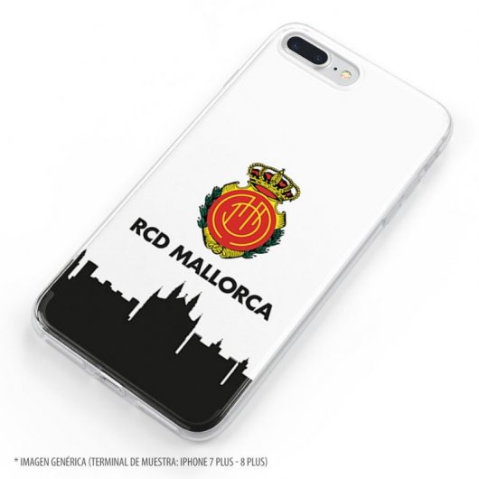 Funda Oficial RCD Mallorca del Mallorca RCD Skyline para Samsung Galaxy A71