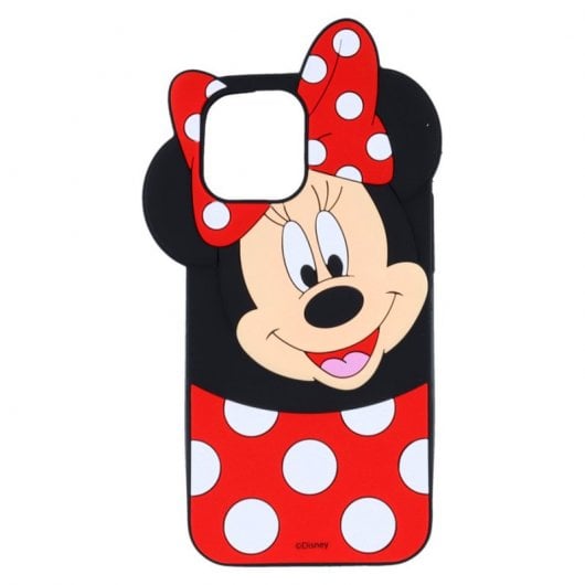 Funda Oficial de Disney Minnie Silicona 3D Flexible Clásicos Disney para iPhone 11