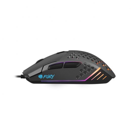 Souris de jeu Fury Battler 6400 DPI Noir