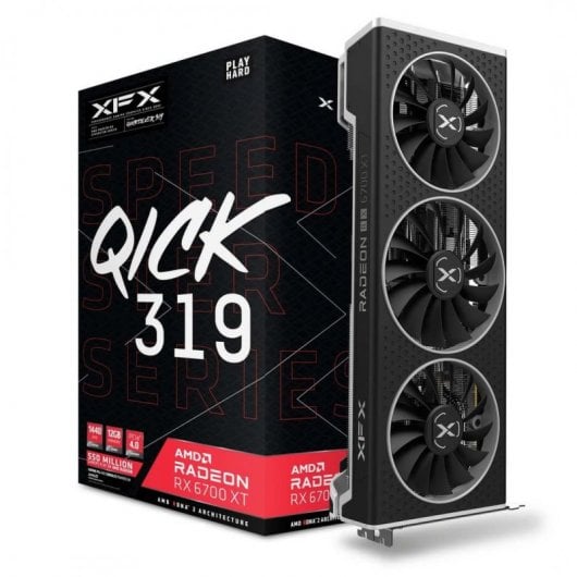 XFX SPEEDSTER QICK 319 AMD Radeon RX 6700 XT BLACK 12GB GDDR6