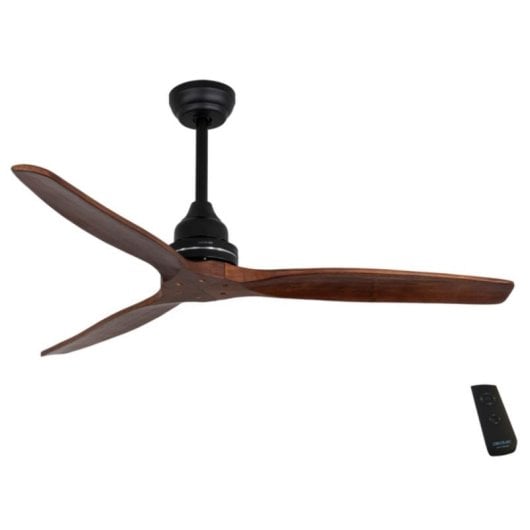 Ventilateur Cecotec EnergySilence Aero 580 70W 3 pales Télécommande Bois/Noir