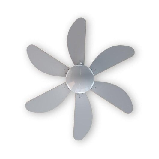 Ventilatore da soffitto Cecotec EnergySilence Aero 350 6 pale reversibili LED 50W bianco/legno
