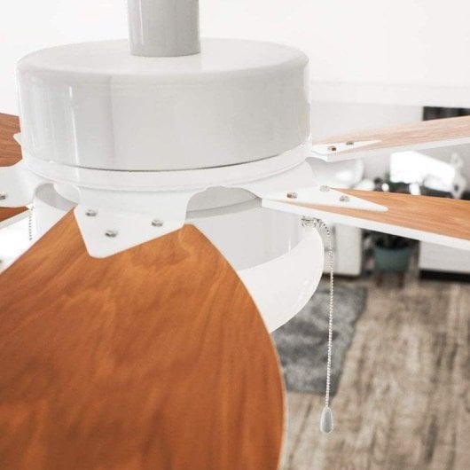 Ventilatore da soffitto Cecotec EnergySilence Aero 360 50W 6 pale reversibili luce LED