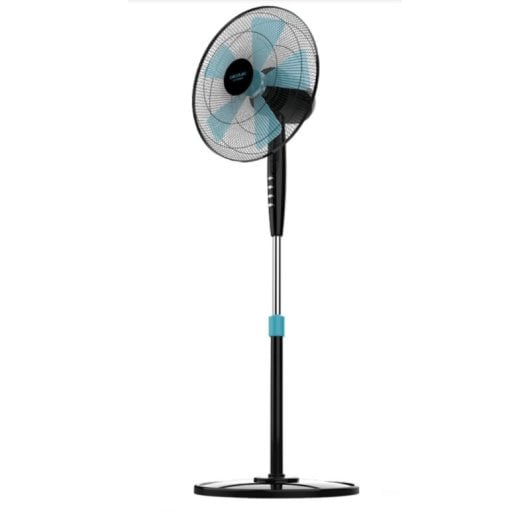 Ventilatore Cecotec EnergySilence 510 40 cm 5 pale Nero Blu Metallizzato 3 velocita turbo regolabile