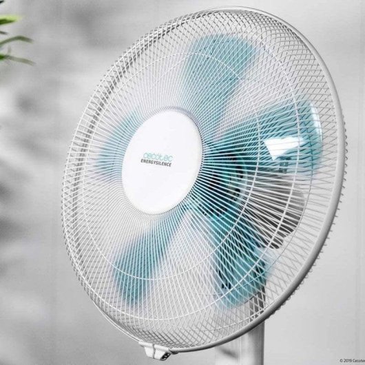 Ventoinha Cecotec EnergySilence 520 Power 50W 5 pás Oscilante 40cm Ajustável Branco
