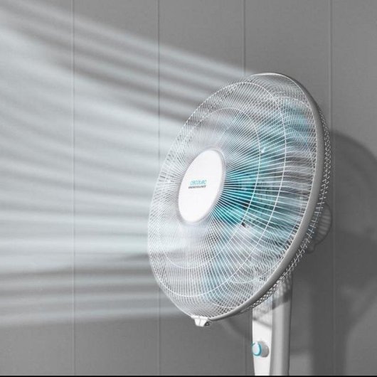 Ventoinha Cecotec EnergySilence 520 Power 50W 5 pás Oscilante 40cm Ajustável Branco