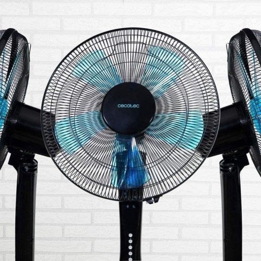 Ventoinha de Pé Cecotec EnergySilence 530 Power Connected 50W 40cm 3 Velocidades Comando Temporizador
