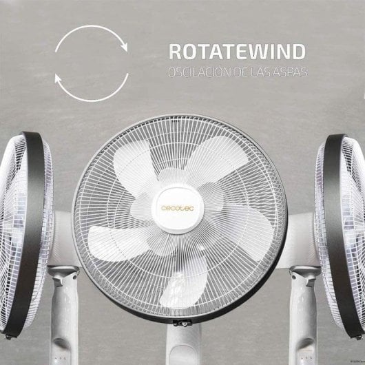 Ventilateur Cecotec EnergySilence 1010 Extreme Connected 60W 10 pales 6 vitesses LED