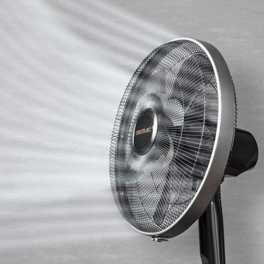 Cecotec EnergySilence 1020 Extreme Connected Ventilador de Pie con Mando 60W Negro
