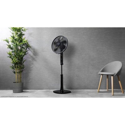 Cecotec EnergySilence 1020 Extreme Connected Ventilador de Pie con Mando 60W Negro