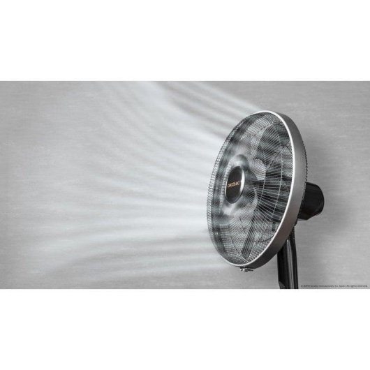 Cecotec EnergySilence 1020 Extreme Connected Ventilador de Pie con Mando 60W Negro