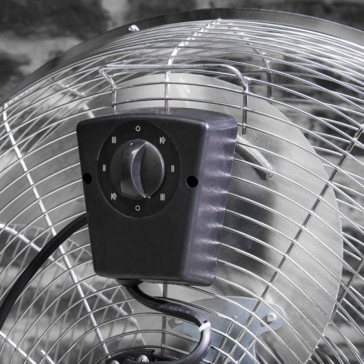 Cecotec EnergySilence 5000 Pro Ventilador Industrial de Suelo 120W Plata