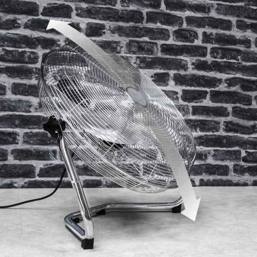 Cecotec EnergySilence 5000 Pro Ventilador Industrial de Suelo 120W Plata