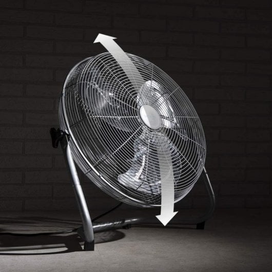 Cecotec EnergySilence 4100 Pro Ventoinha de Chão Industrial 100W Prateada