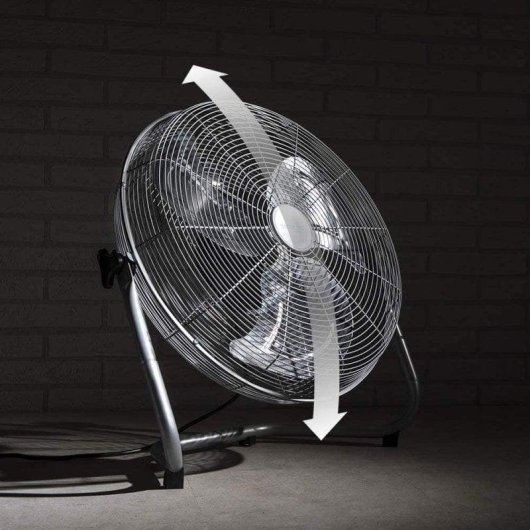 Ventoinha de Chão Industrial Cecotec EnergySilence 4100 Pro 100W 45cm 3 Velocidades Metálica Inclinável