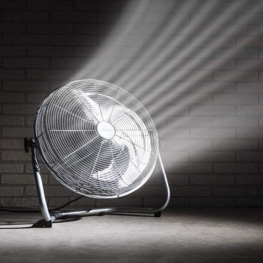 Cecotec EnergySilence 4100 Pro Ventilador Industrial de Suelo 100W Plata