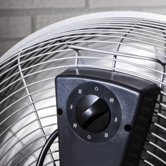 Cecotec EnergySilence 4100 Pro Ventoinha de Chão Industrial 100W Prateada