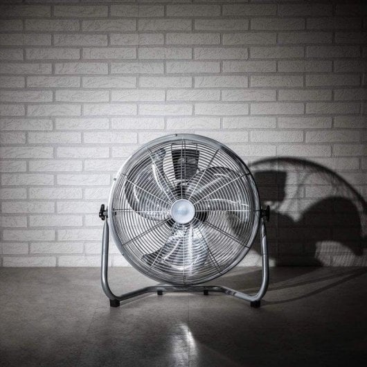 Cecotec EnergySilence 4100 Pro Ventilador Industrial de Suelo 100W Plata