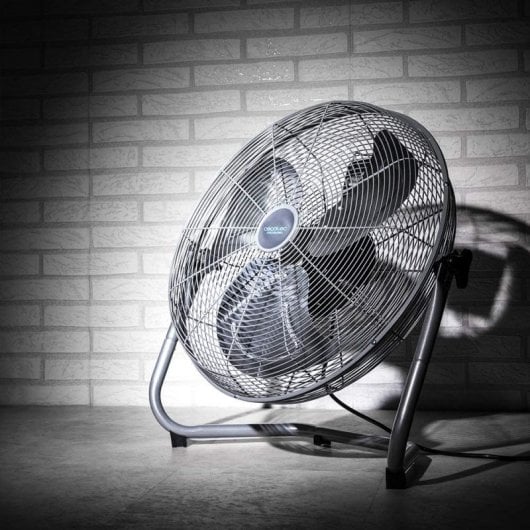 Cecotec EnergySilence 4100 Pro Ventoinha de Chão Industrial 100W Prateada