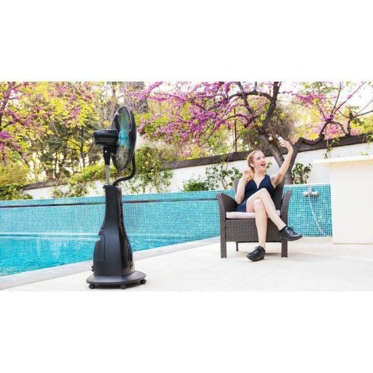 Ventoinha de Pé Nebulizadora Cecotec EnergySilence 690 Freshessence 90W 3 Velocidades Comando