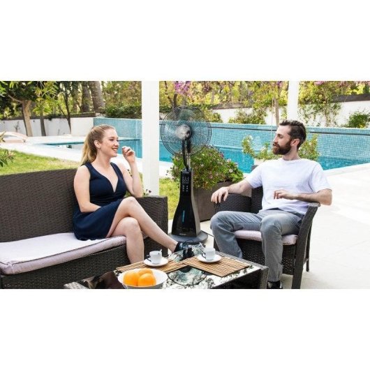 Ventoinha de Pé Nebulizadora Cecotec EnergySilence 690 Freshessence 90W 3 Velocidades Comando