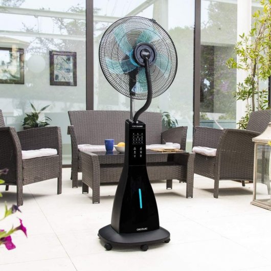 Cecotec EnergySilence 690 Freshessence Ventilatore nebulizzatore da terra con controllo 90W Nero