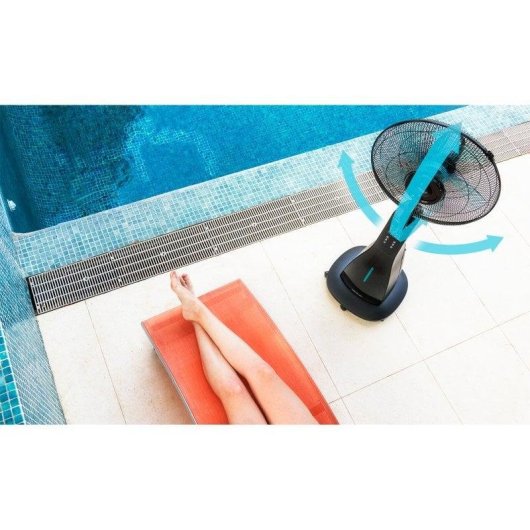 Ventoinha de Pé Nebulizadora Cecotec EnergySilence 690 Freshessence 90W 3 Velocidades Comando