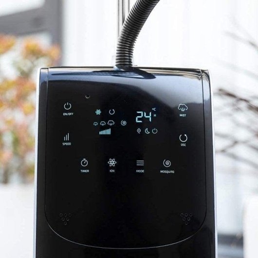 Ventoinha de Pé Nebulizadora Cecotec EnergySilence 790 FreshEssence Ionic 90W 40cm 3 Velocidades Comando Ionizador Temporizador