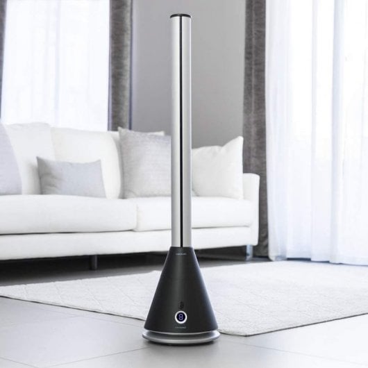 Cecotec EnergySilence 9800 Skyline Bladeless Ventoinha de Torre sem Pás com Comando 26W Preta